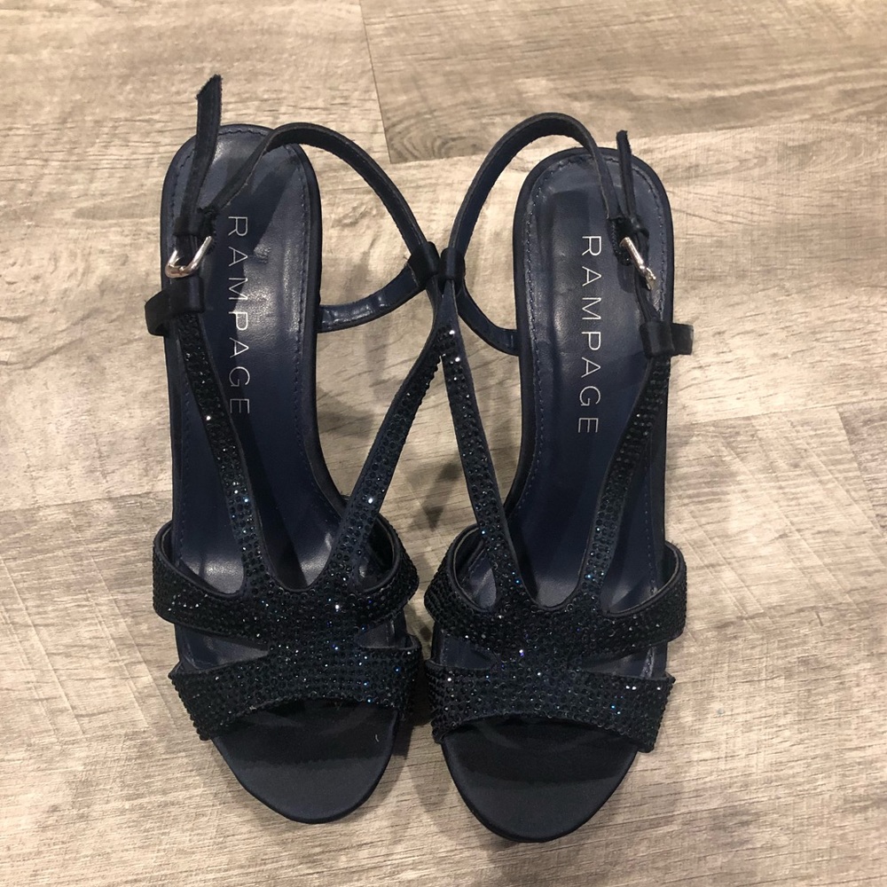 Navy blue heels